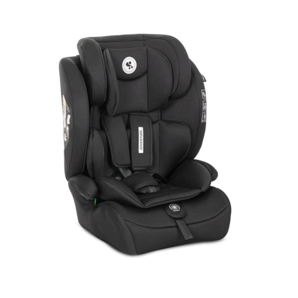 Scaun auto pentru copii, Lorelli Adventure, I-Size, 15 luni-12 ani, 76-150 cm, Black