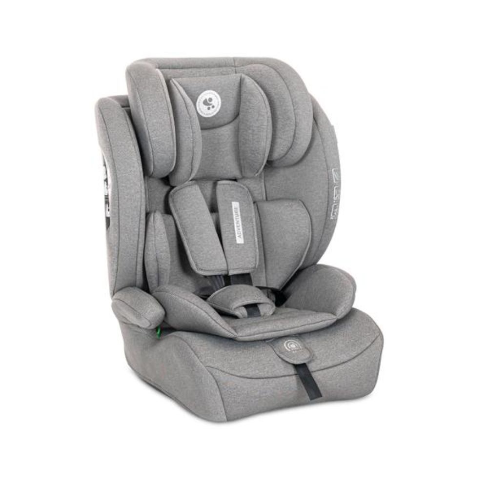 Scaun auto pentru copii, Lorelli Adventure, I-Size, 15 luni-12 ani, 76-150 cm, Grey