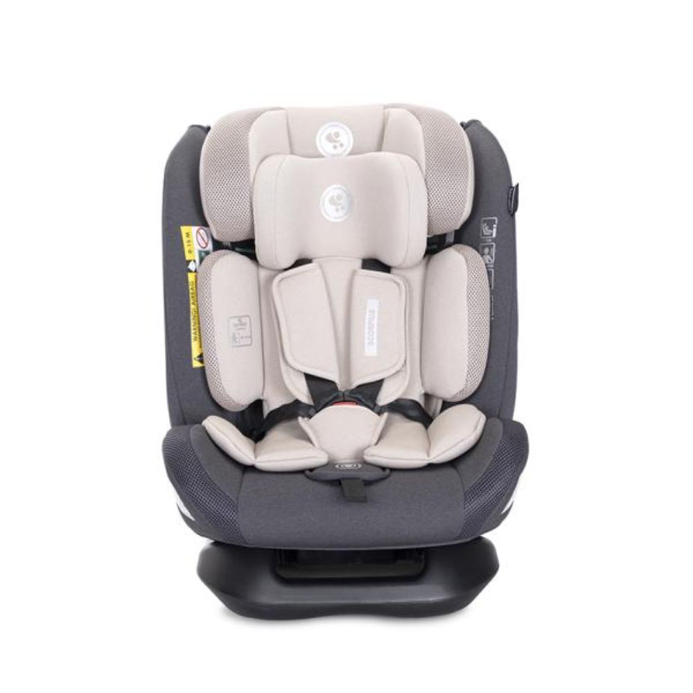 Scaun auto, Lorelli Scorpius, I-Size, 0 luni-12 ani, 40-150 cm, Beige