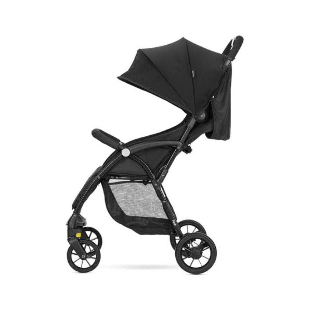 Carucior pentru nou-nascut, Lorelli Fresh, ultra-light, pana la 22 kg, Black Pearl