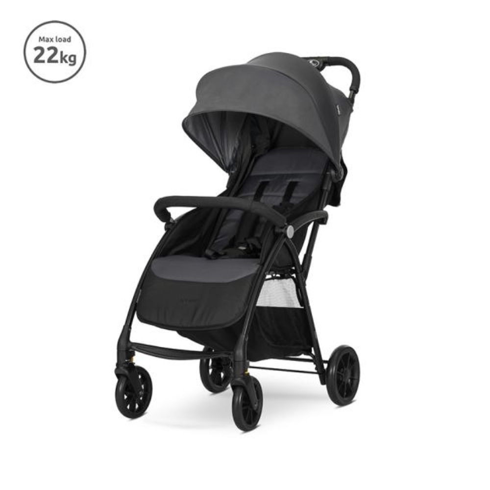 Carucior pentru nou-nascut, Lorelli Fresh, ultra-light, pana la 22 kg, Grey Icy