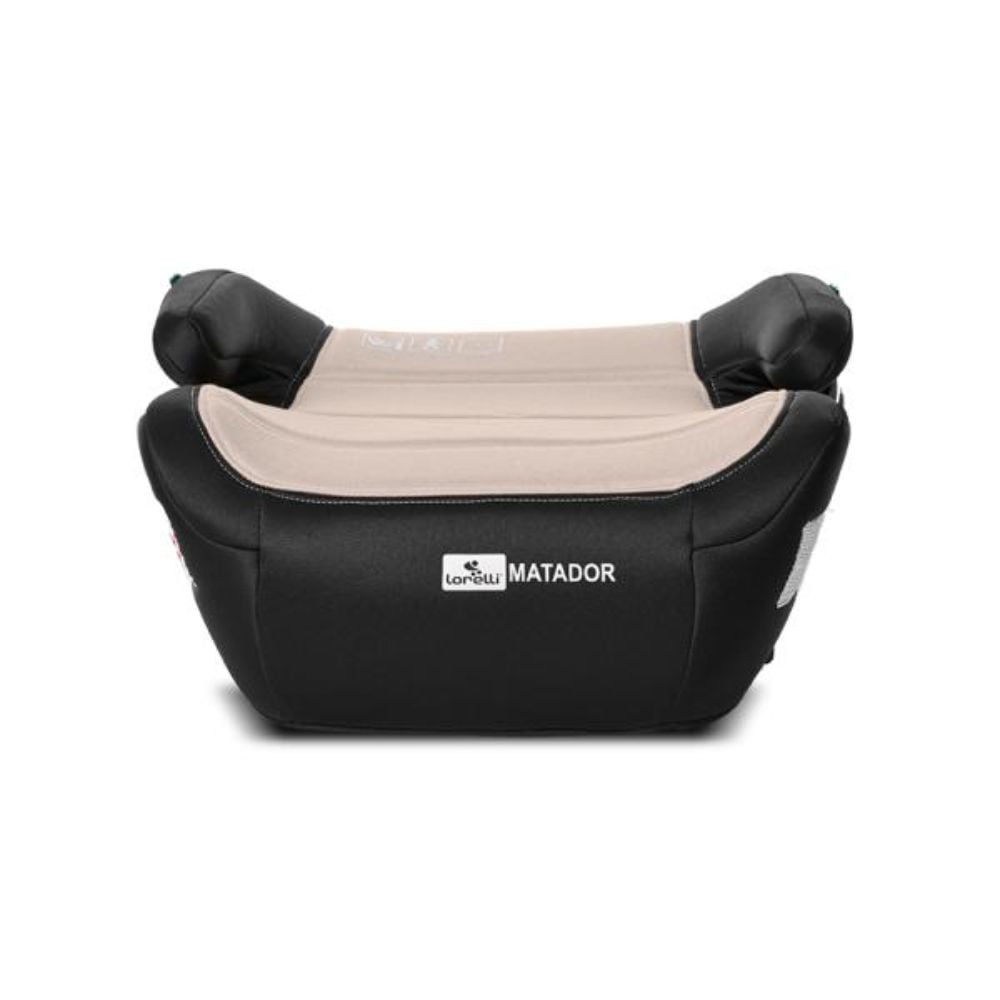 Inaltator Auto, Lorelli Matador, Isofix, I-Size, 6-12 ani, 125-150 cm, certificat R129, Beige