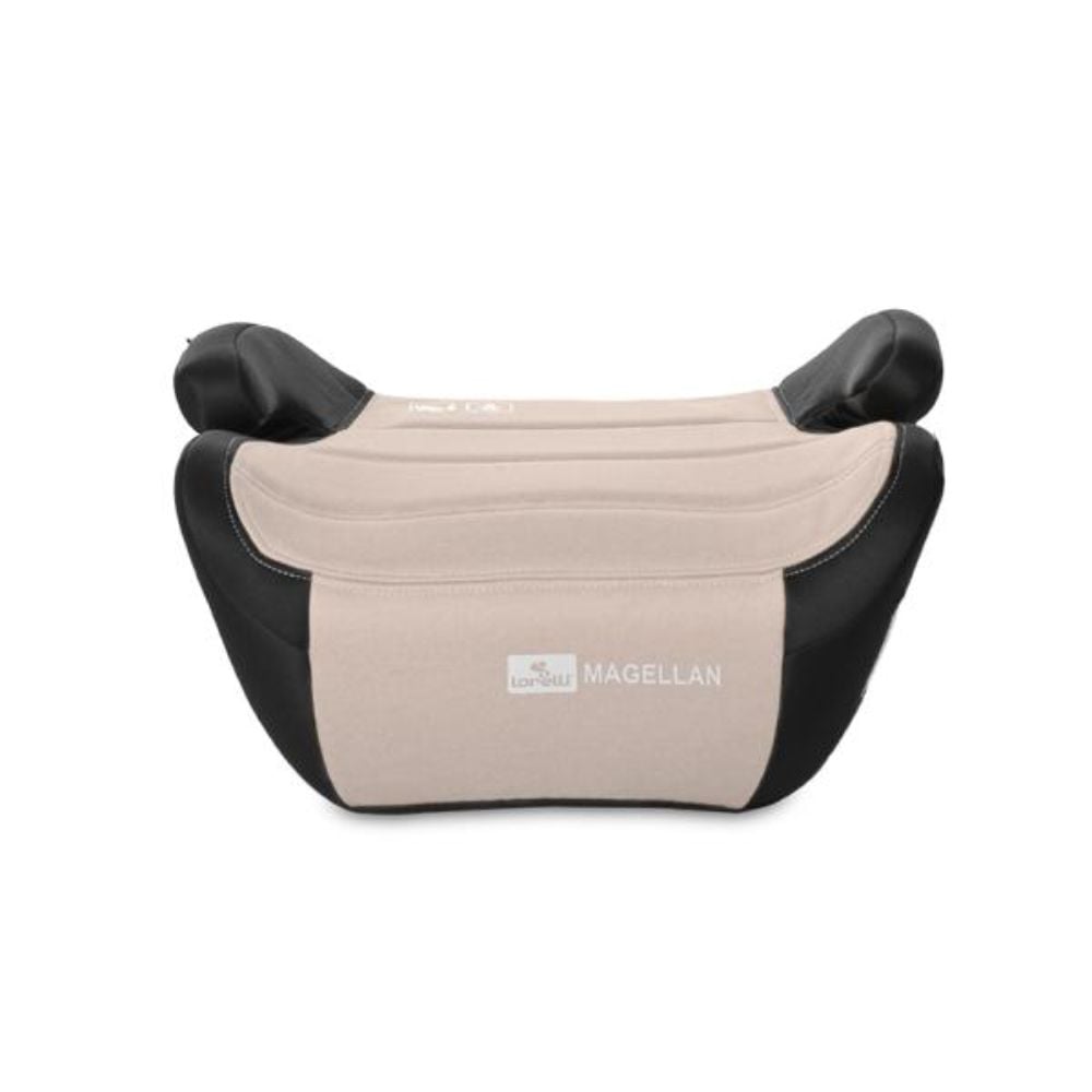 Inaltator auto, Lorelli Magellan, I-Size, 6-12 ani, 125-150 cm, certificat R129, Beige