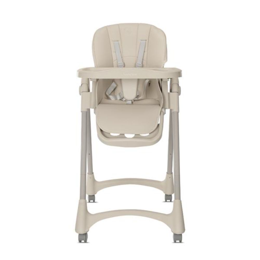 Scaun de masa, Lorelli Tummy Time, reglabil multiple pozitii, roti din silicon, Beige