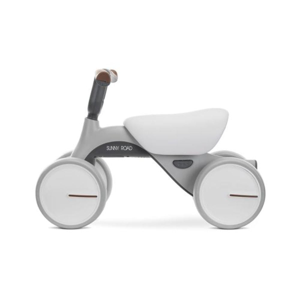 Bicicleta de echilibru, Lorelli Sunny Road, scaun reglabil, lumini si muzica, Grey