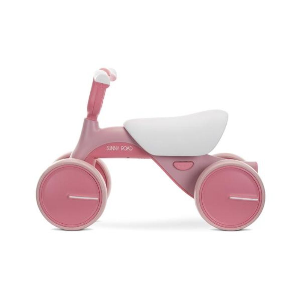 Bicicleta de echilibru, Lorelli Sunny Road, scaun reglabil, lumini si muzica, Pink