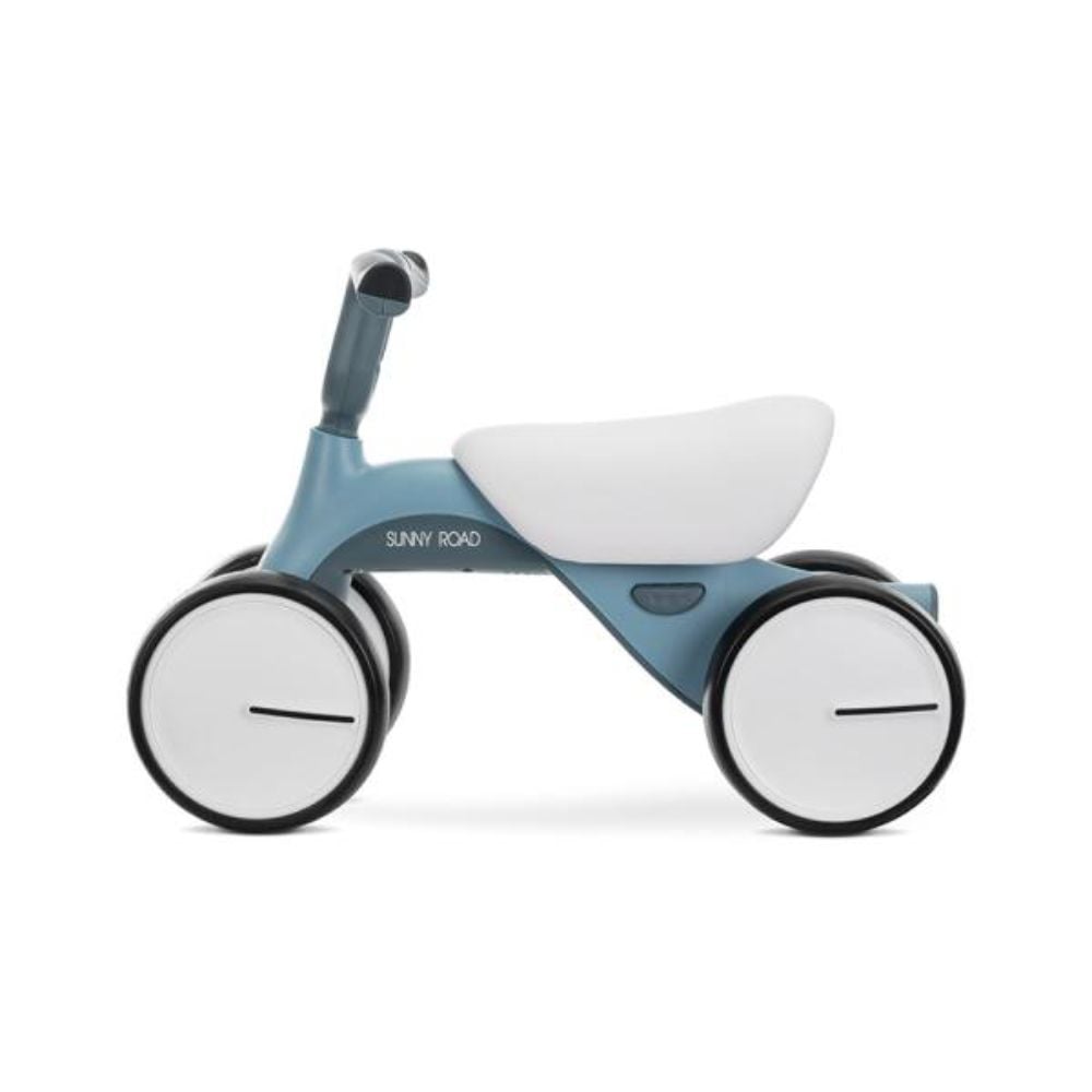 Bicicleta de echilibru, Lorelli Sunny Road, scaun reglabil, lumini si muzica, Blue Petrol