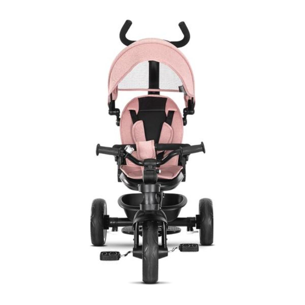 Tricicleta, Lorelli Tino, sezut rotativ 360 grade, scaun rabatabil, control parental, Pink