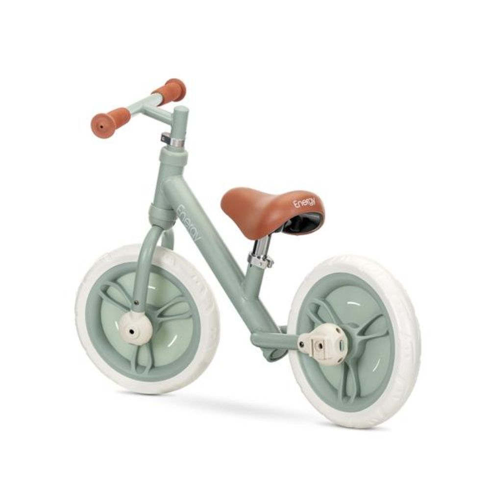 Bicicleta de echilibru 2 in 1, Lorelli Energy, include pedale si roti auxiliare, Green