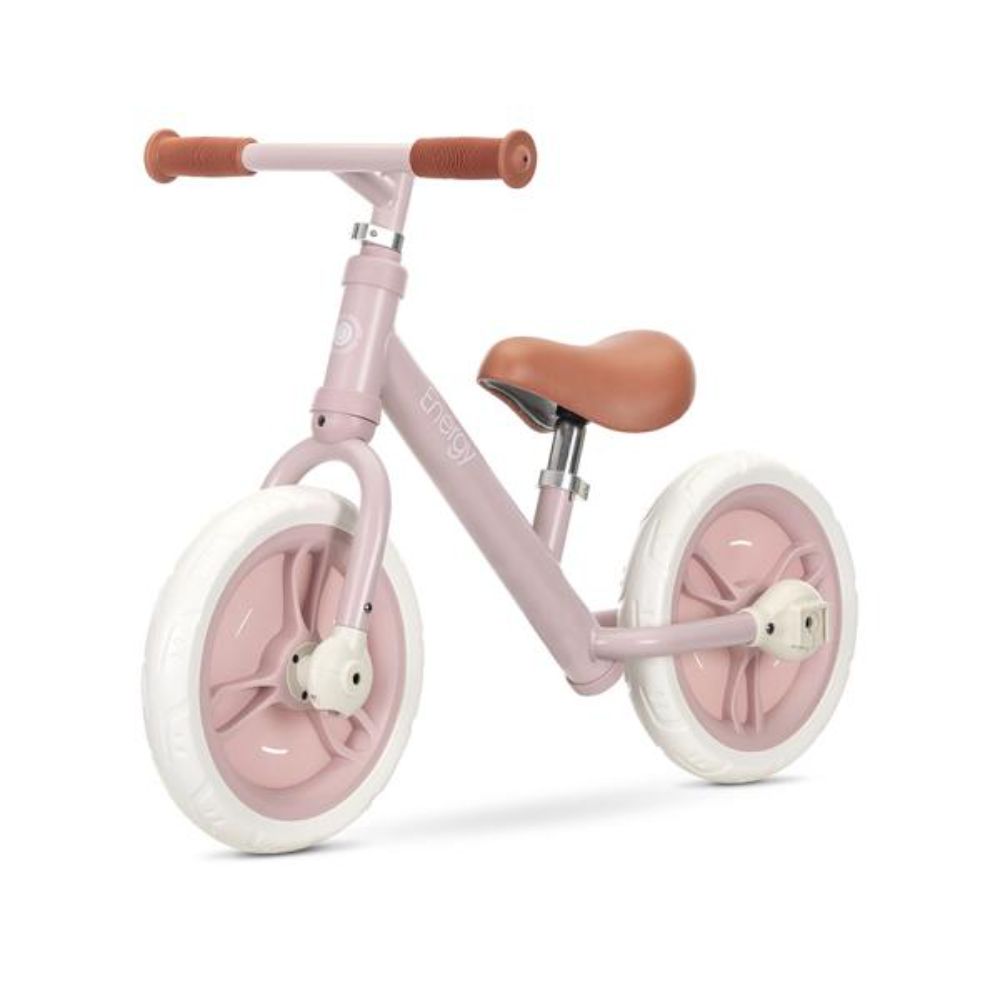 Bicicleta de echilibru 2 in 1, Lorelli Energy, include pedale si roti auxiliare, Pink