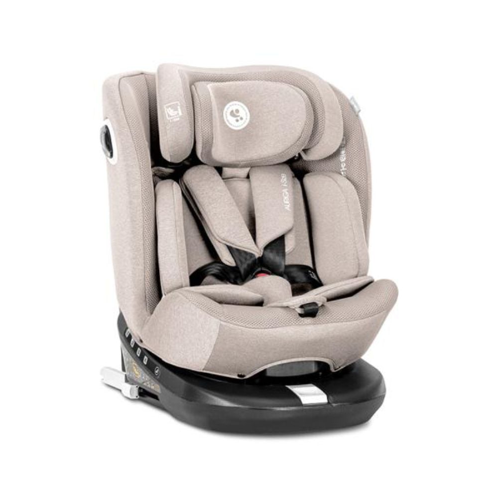 Scaun auto, Lorelli Auriga, I-Size, Isofix, anti rebound bar, rotativ 360, SPS, 40-150 cm, Beige