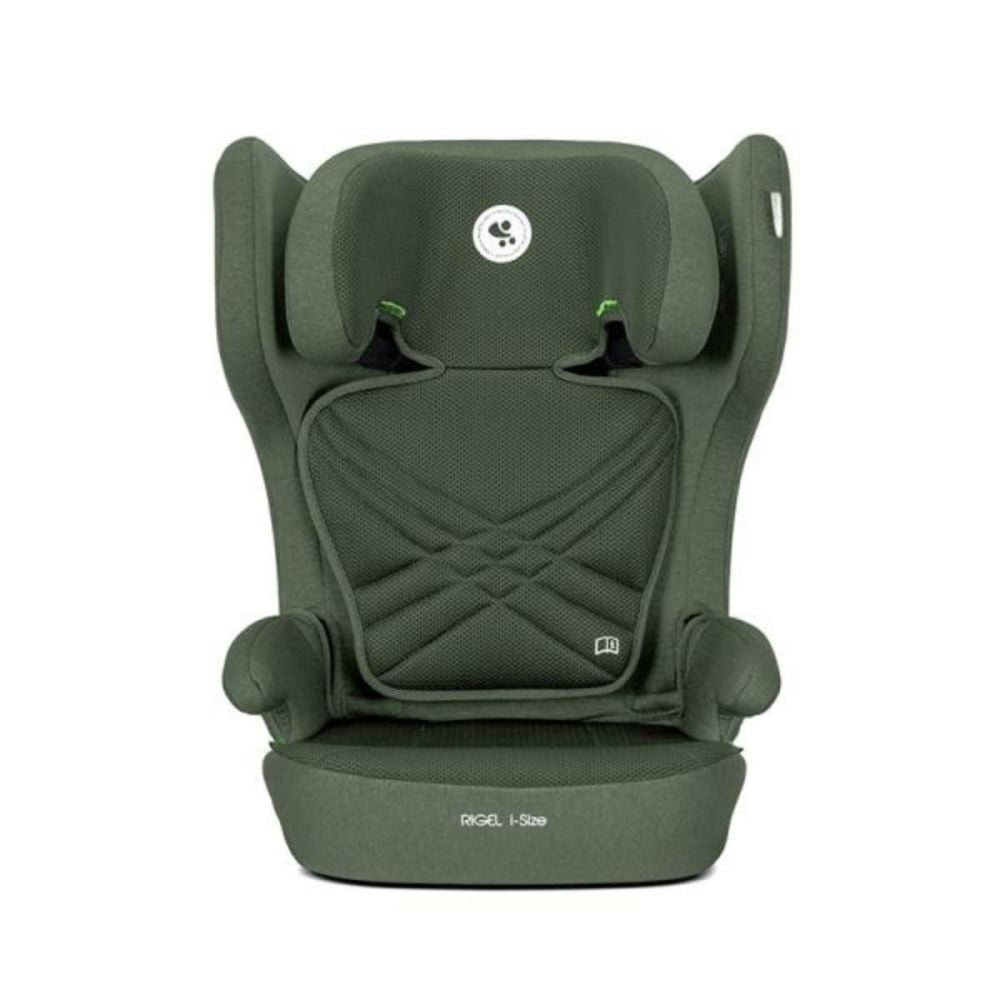 Scaun auto, Lorelli Rigel, I-Size, Isofix, pliabil pentru depozitare usoara, tetiera reglabila, 100-150 cm, Green