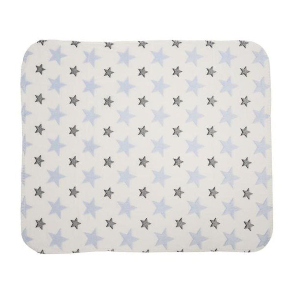 Paturica moale cu jucarie din plus, Lorelli Nappy, 90 x 75 cm, Elefant, Blue