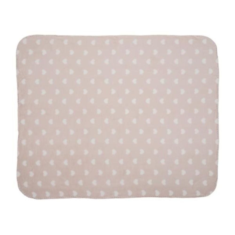 Paturica moale cu jucarie din plus, Lorelli Nappy, 90 x 75 cm, Iepuras, Pink