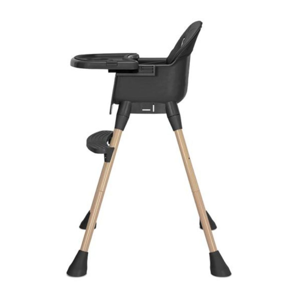 Scaun inalt de masa, Lorelli Vanilla, 3 in 1, Black