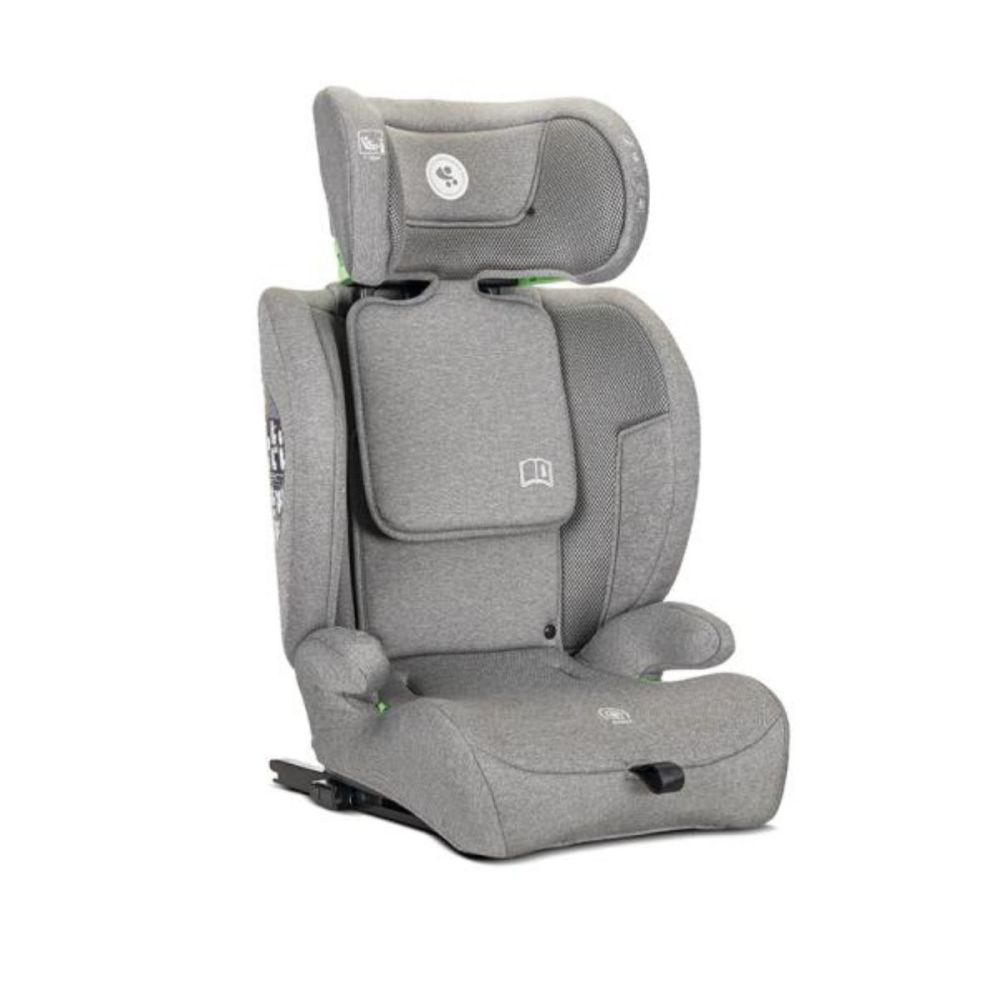 Scaun auto, Lorelli Rio, Isofix cu Top Tether, I-Size, 76-150 cm, Grey