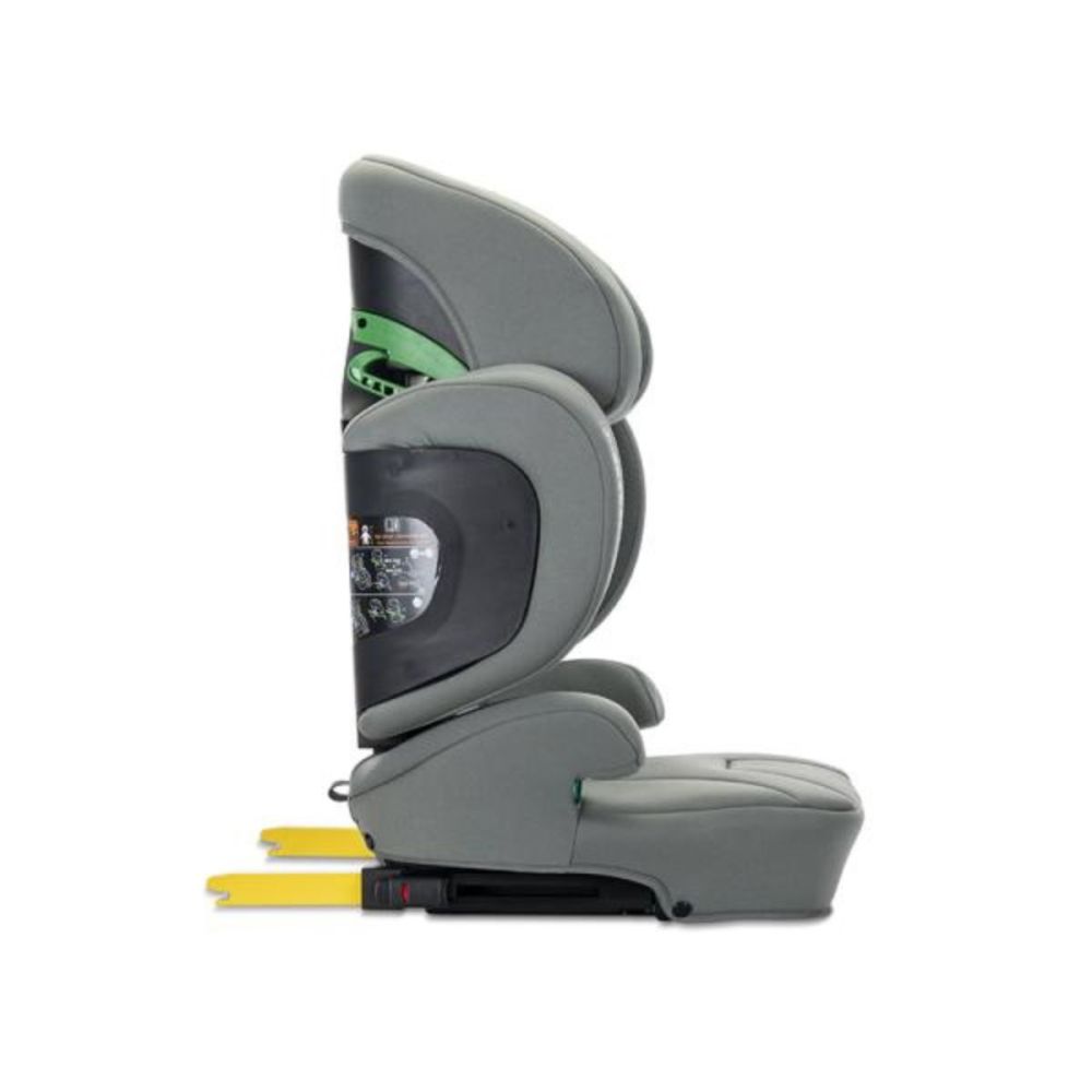Scaun auto, Lorelli Growgo, Isofix, pliabil, protectii laterale extensibile, spatar reglabil, tetiera reglabila, 100-150 cm, Green