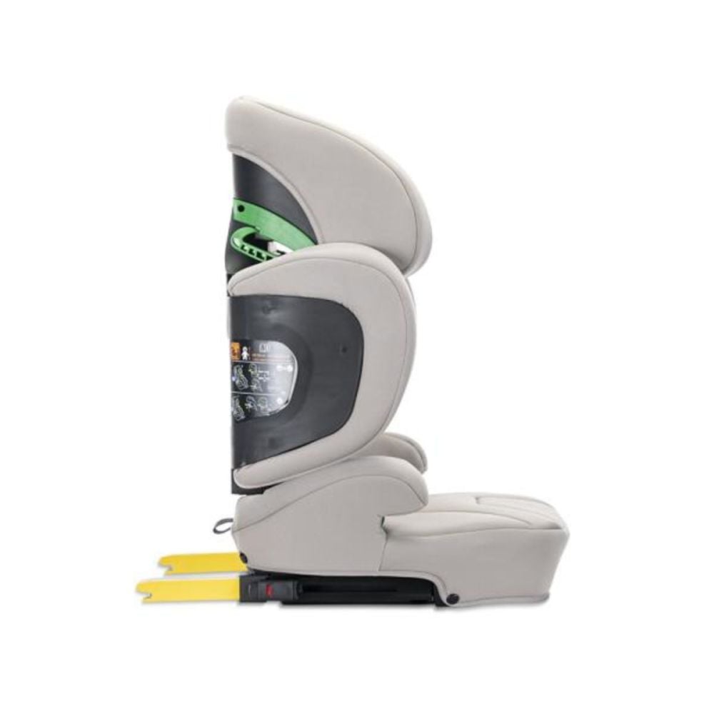 Scaun auto, Lorelli Growgo, Isofix, pliabil, protectii laterale extensibile, spatar reglabil, tetiera reglabila, 100-150 cm, Grey