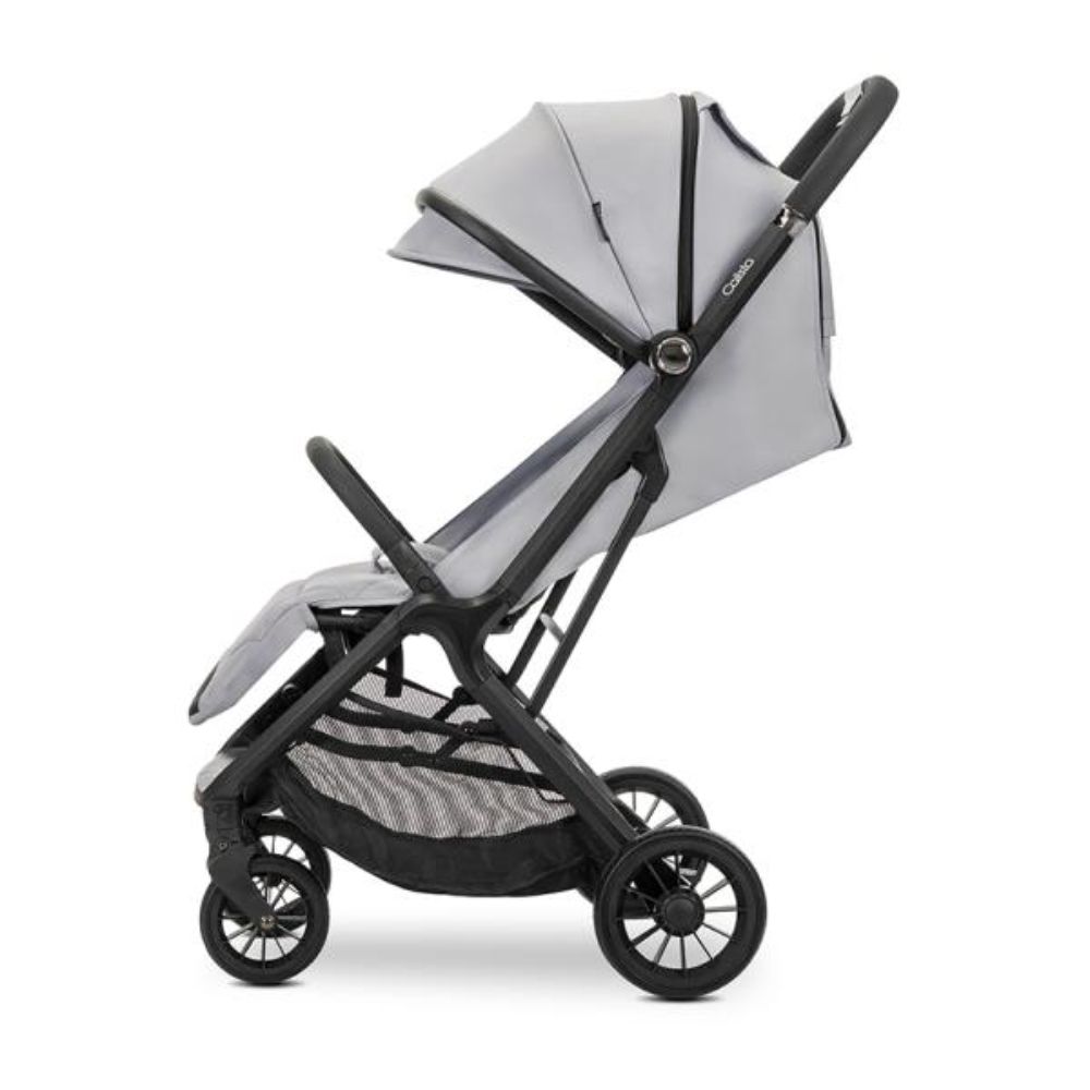 Carucior pentru copii, Lorelli Calista, pliere automata, cadru aluminiu, pana la 22 kg, Grey