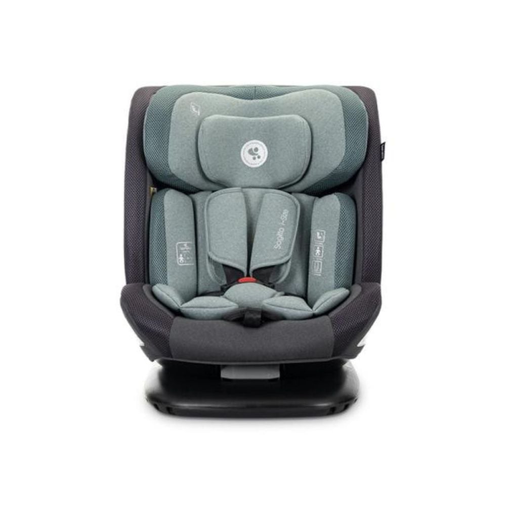 Scaun auto, Lorelli Sagitta, I-Size, rotativ 360, protectie SPS, 40-150 cm, Green