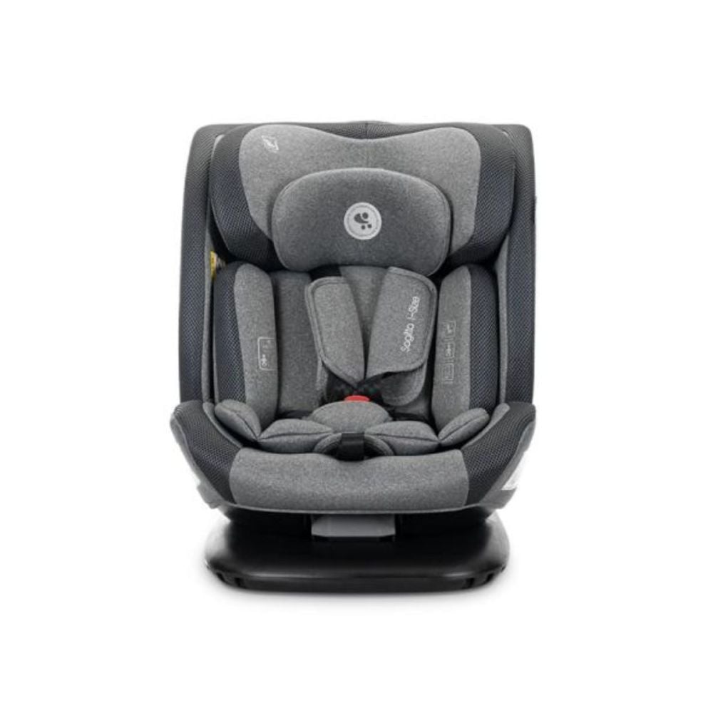 Scaun auto, Lorelli Sagitta, I-Size, rotativ 360, protectie SPS, 40-150 cm, Grey