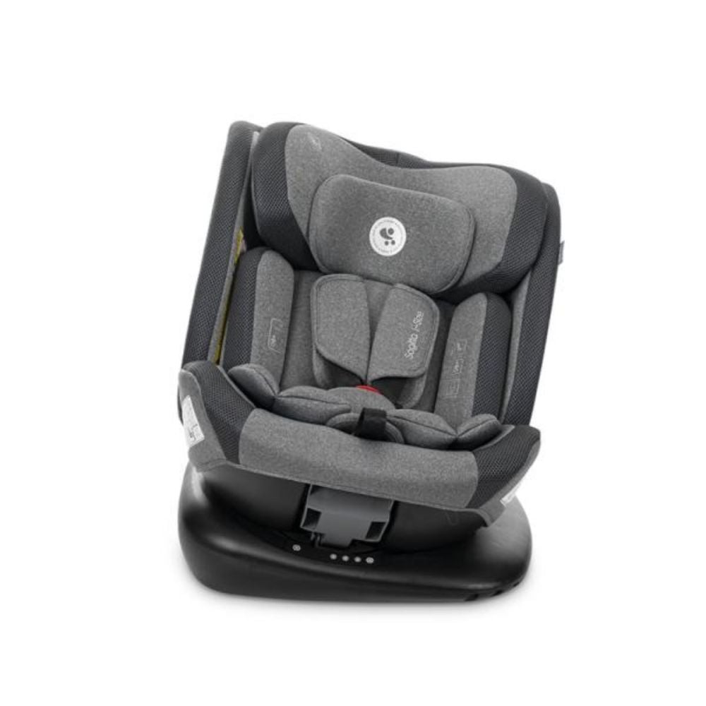 Scaun auto, Lorelli Sagitta, I-Size, rotativ 360, protectie SPS, 40-150 cm, Grey