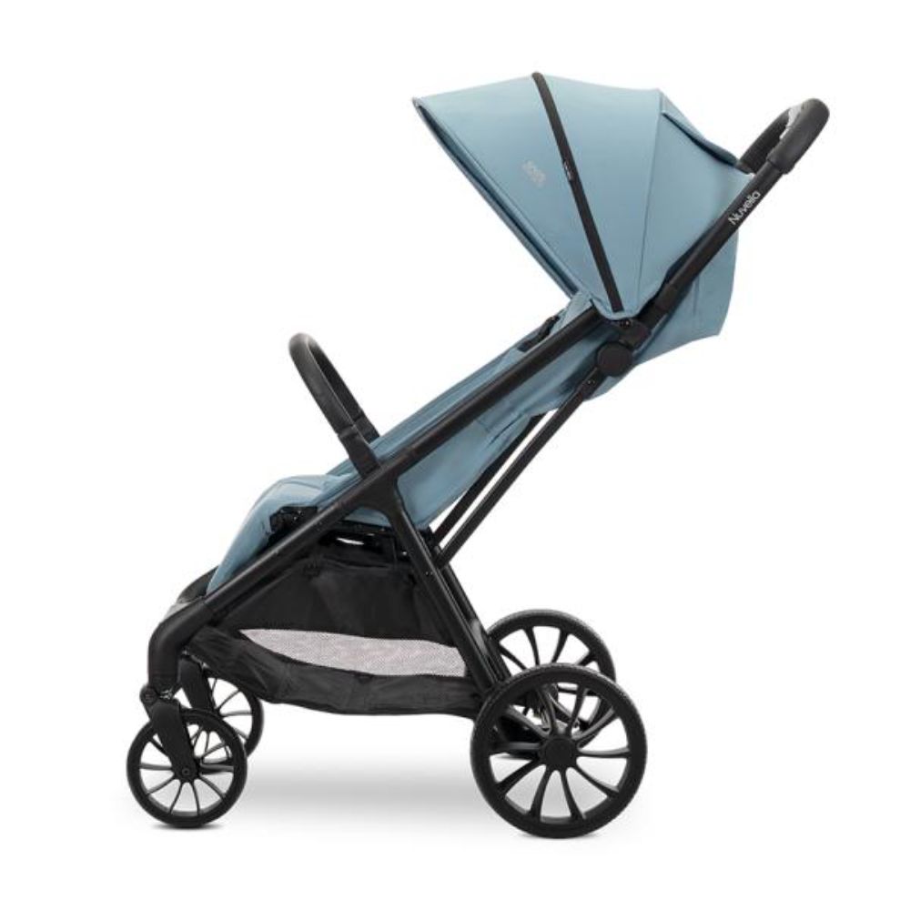 Carucior pentru copii, Lorelli Nuvella, pliere cu o mana, spatar reglabil, pana la 22 kg, Blue