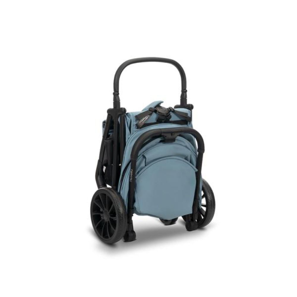 Carucior pentru copii, Lorelli Nuvella, pliere cu o mana, spatar reglabil, pana la 22 kg, Blue
