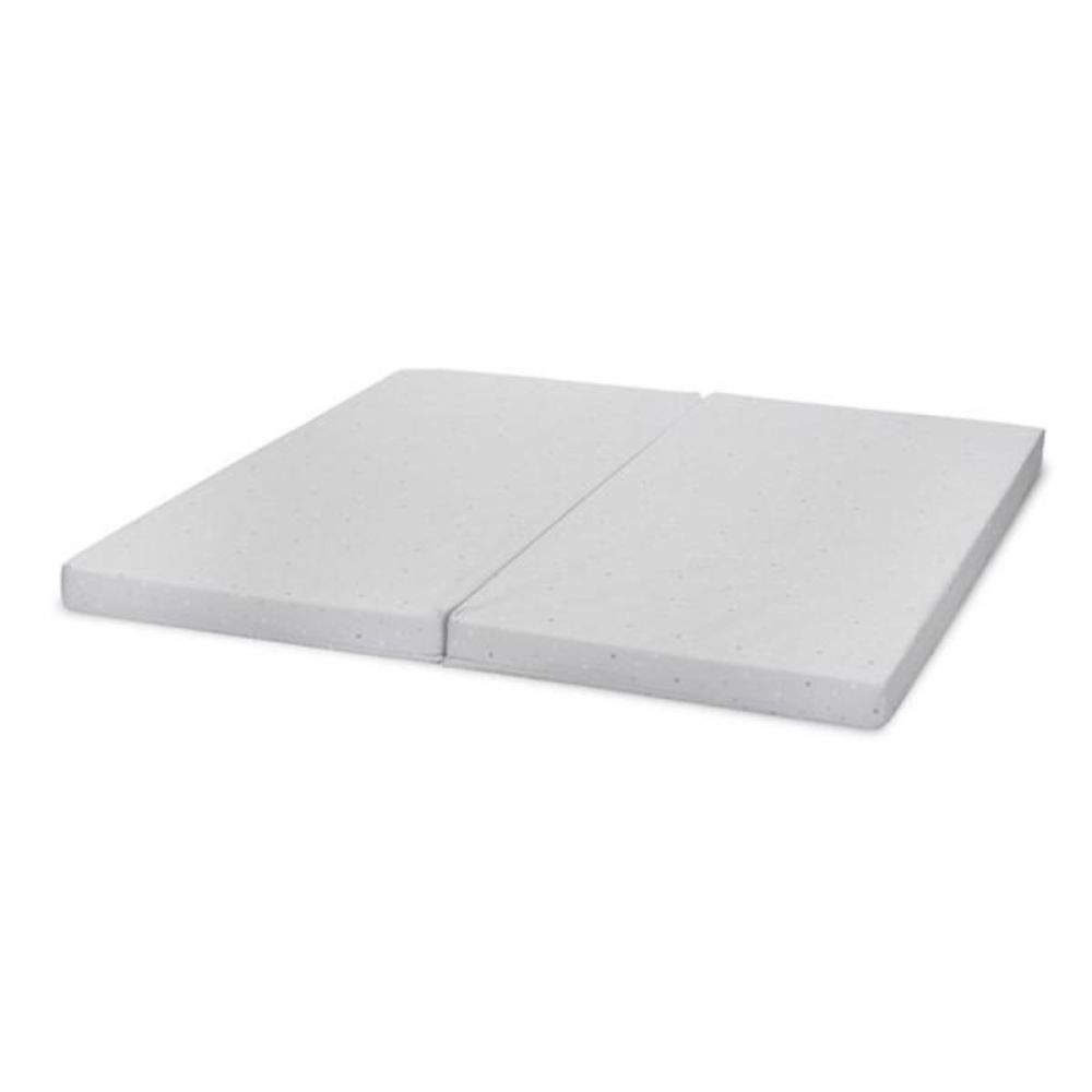 Saltea pliabila pentru tarc copii, Lorelli Classic, 94 x 94 x 5 cm, din spuma, Sky Grey