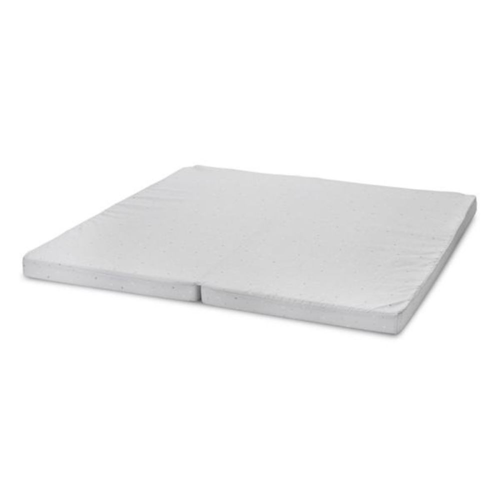Saltea pliabila pentru tarc copii, Lorelli Classic, 94 x 94 x 5 cm, din spuma, Sky Grey