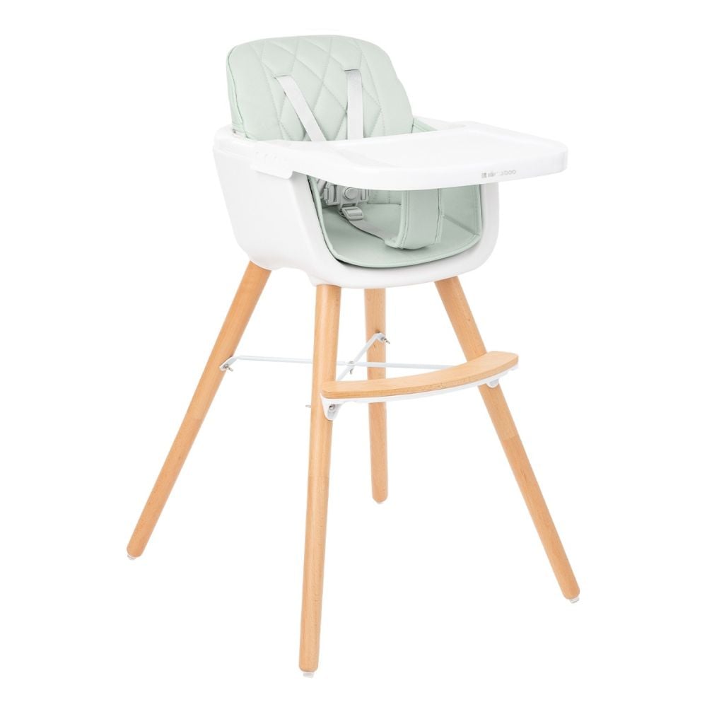 Scaun de masa 2 in 1, Kikka Boo Woody, Verde