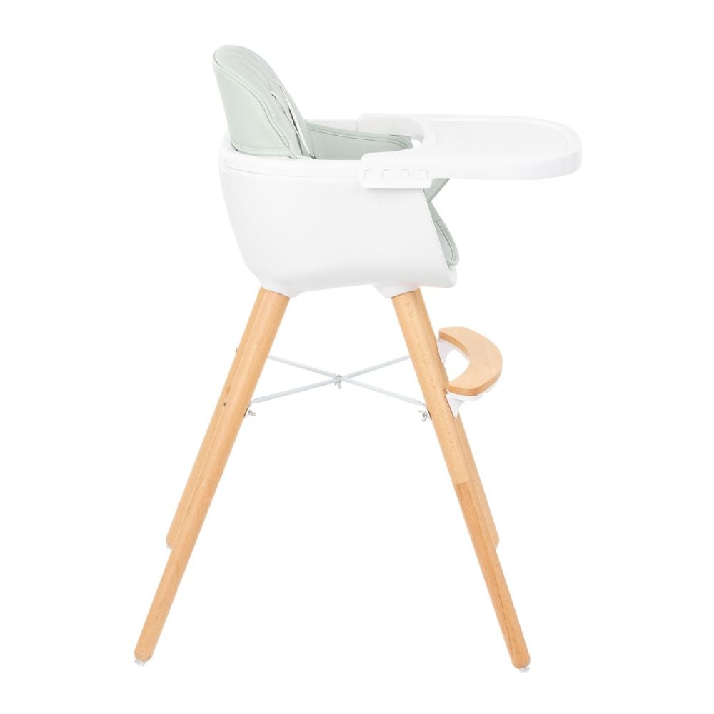 Scaun de masa 2 in 1, Kikka Boo Woody, Verde