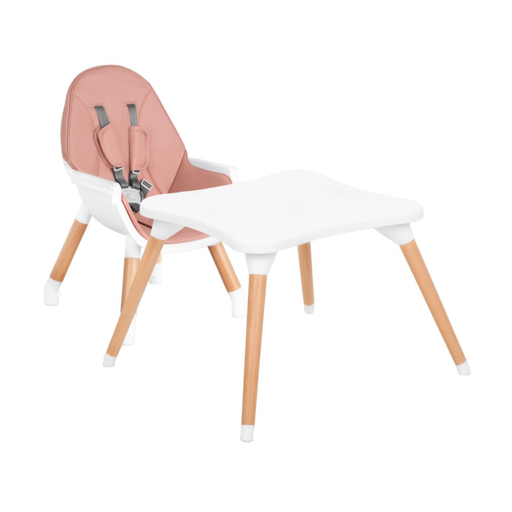 Scaun de masa 3 in 1, Kikka Boo Multi, Roz