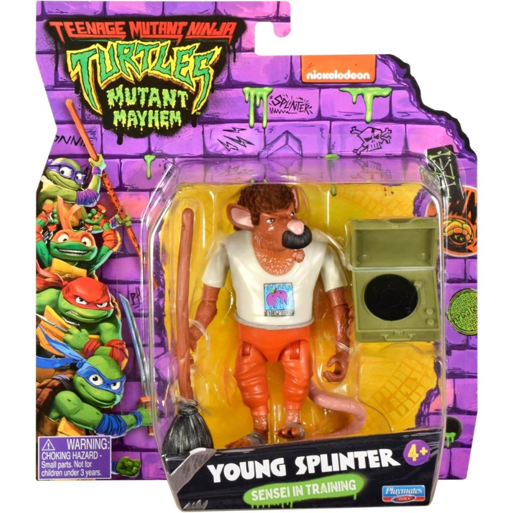 Figurina Testoasele Ninja, Young Splinter