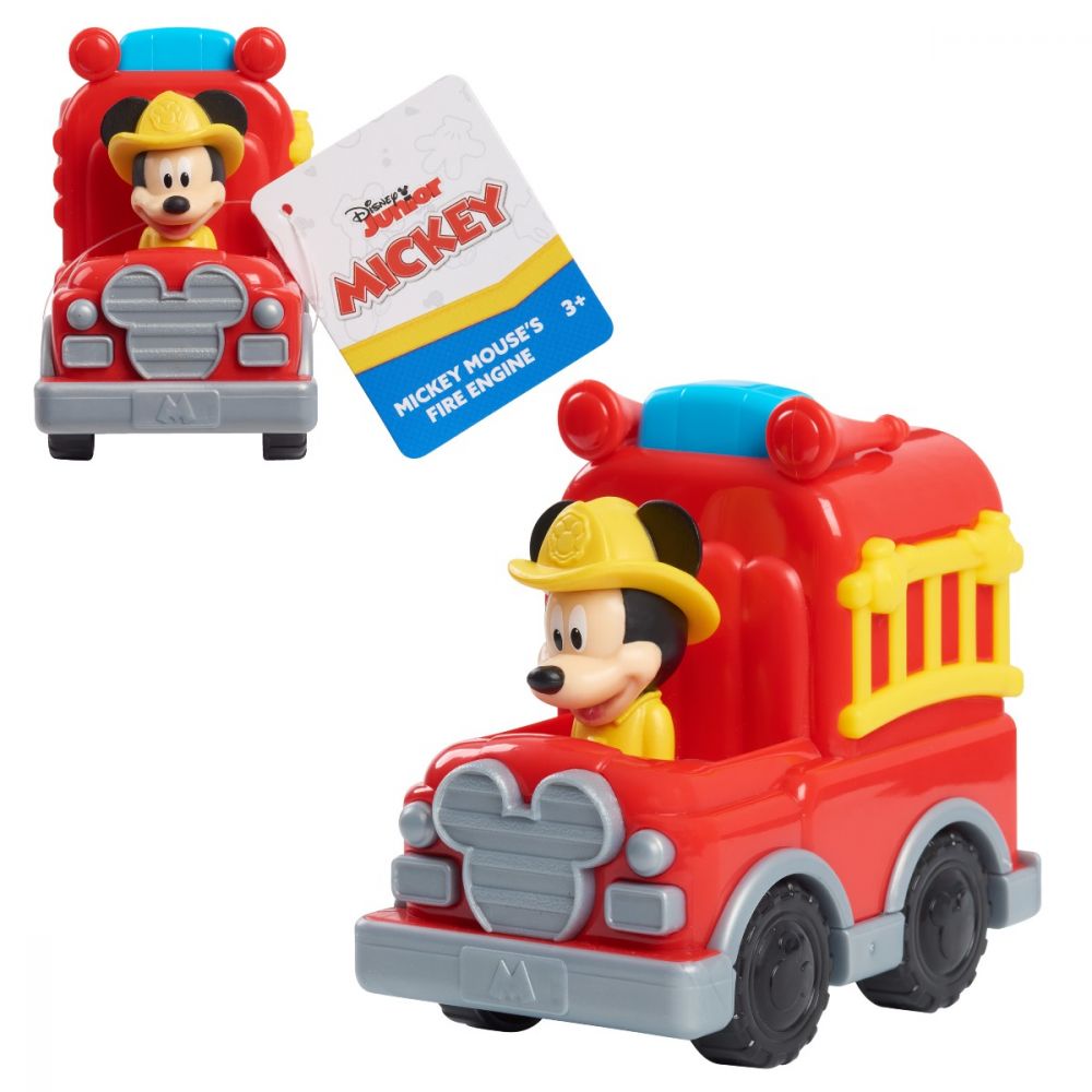 Figurina Mickey Mouse, in masinuta, 38737