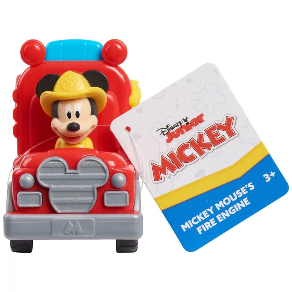 Figurina Mickey Mouse, in masinuta, 38737