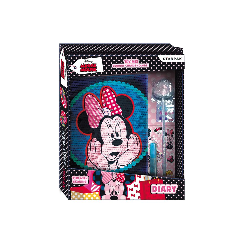 Set jurnal si accesorii Starpak, Disney Minnie
