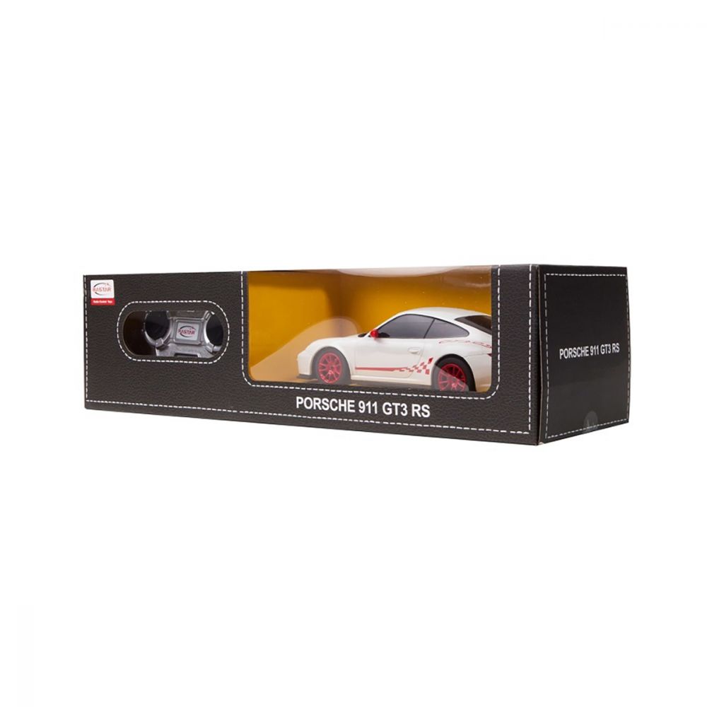 Masina cu telecomanda Rastar Porsche GT3 RS S, 1:24, Alb