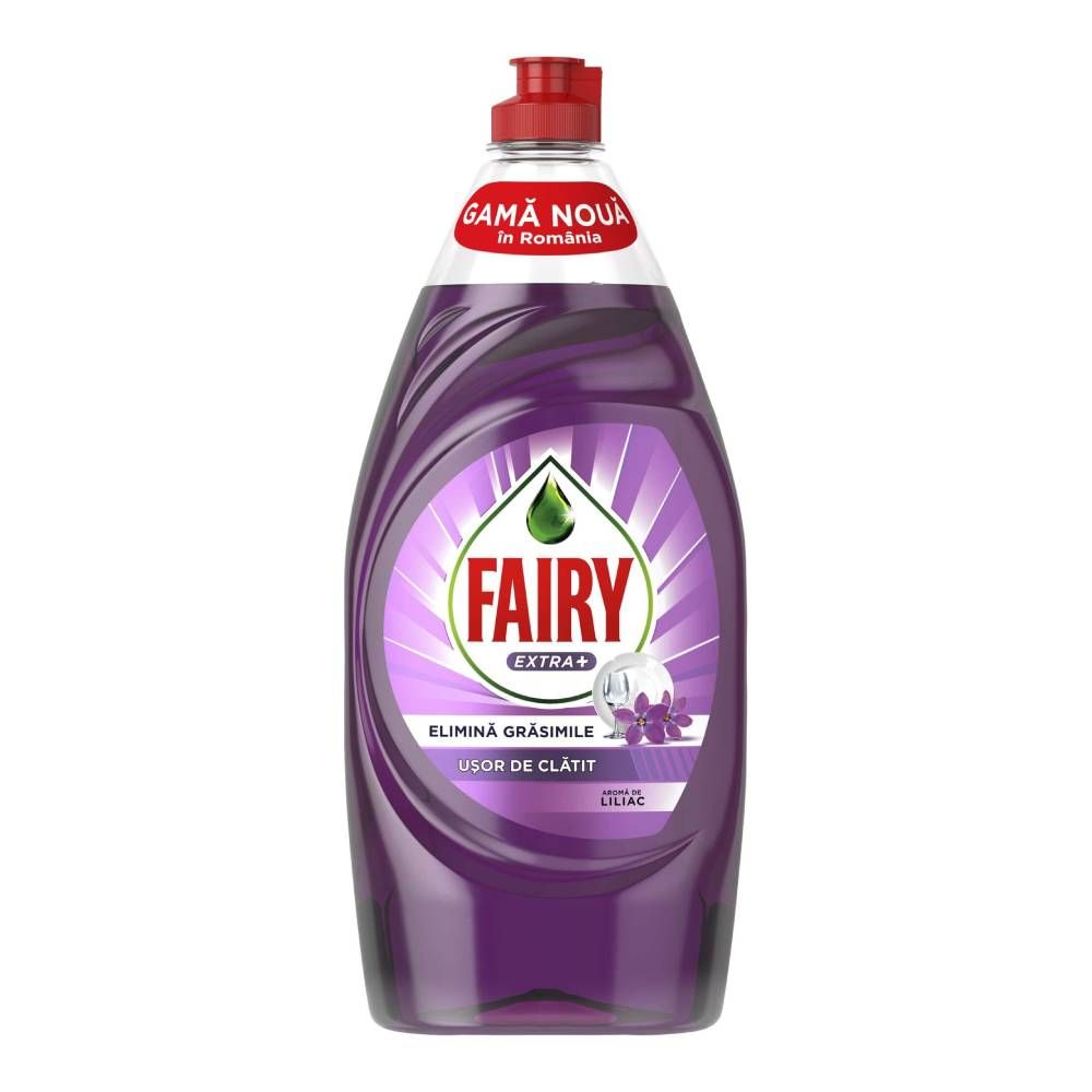 Detergent de vase Fairy  Extra + Liliac, 650ml