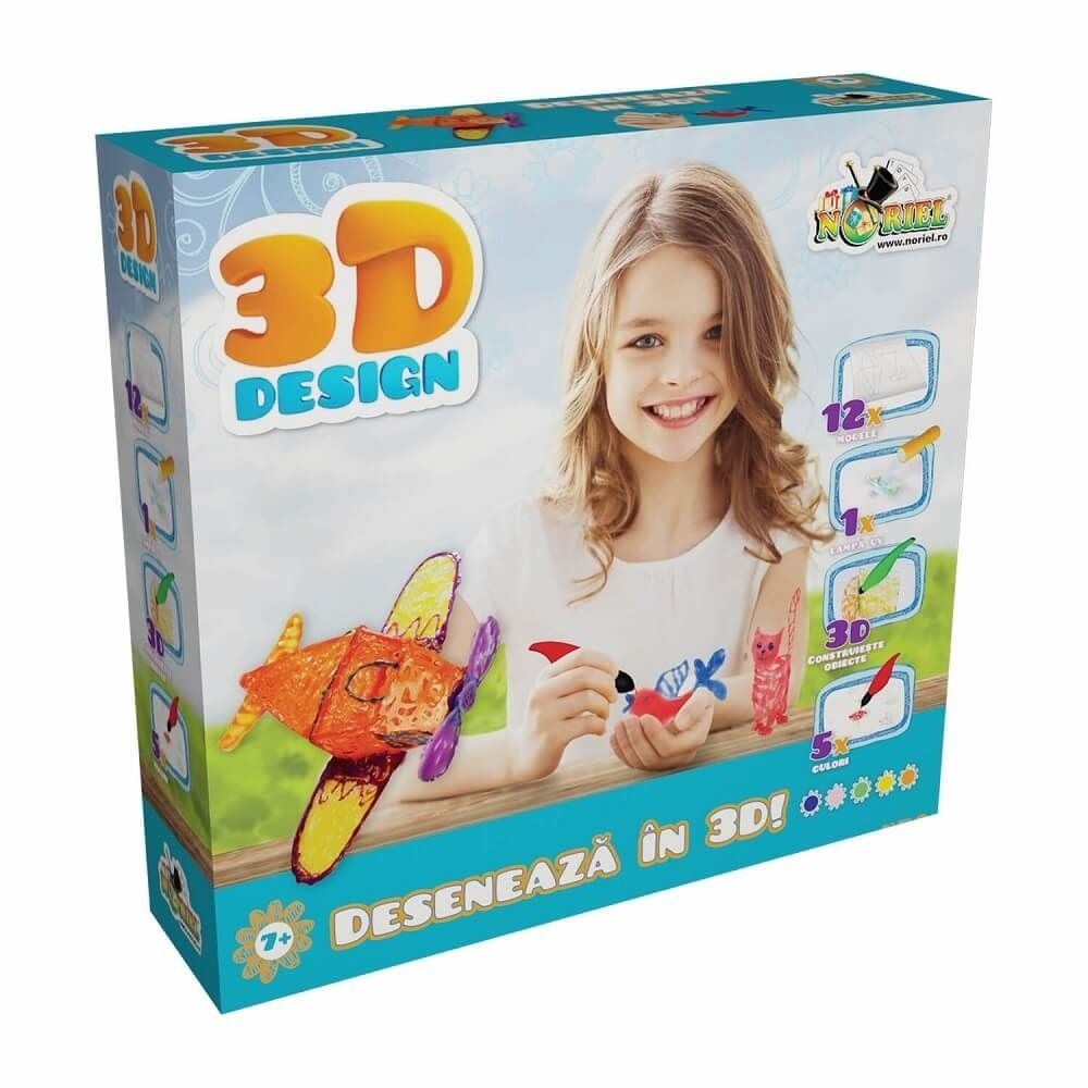 3D Design - Set 5 Creioane 3D