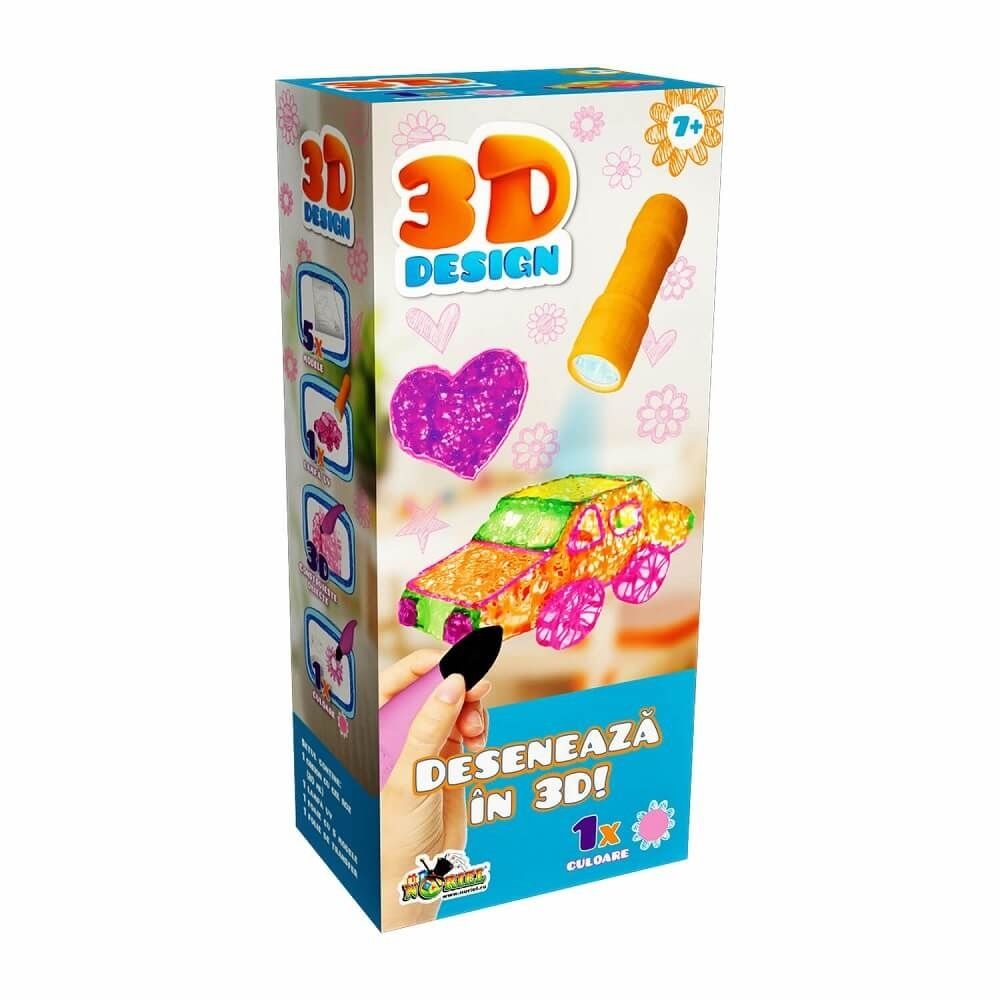 3D Design - Set Creion 3D roz