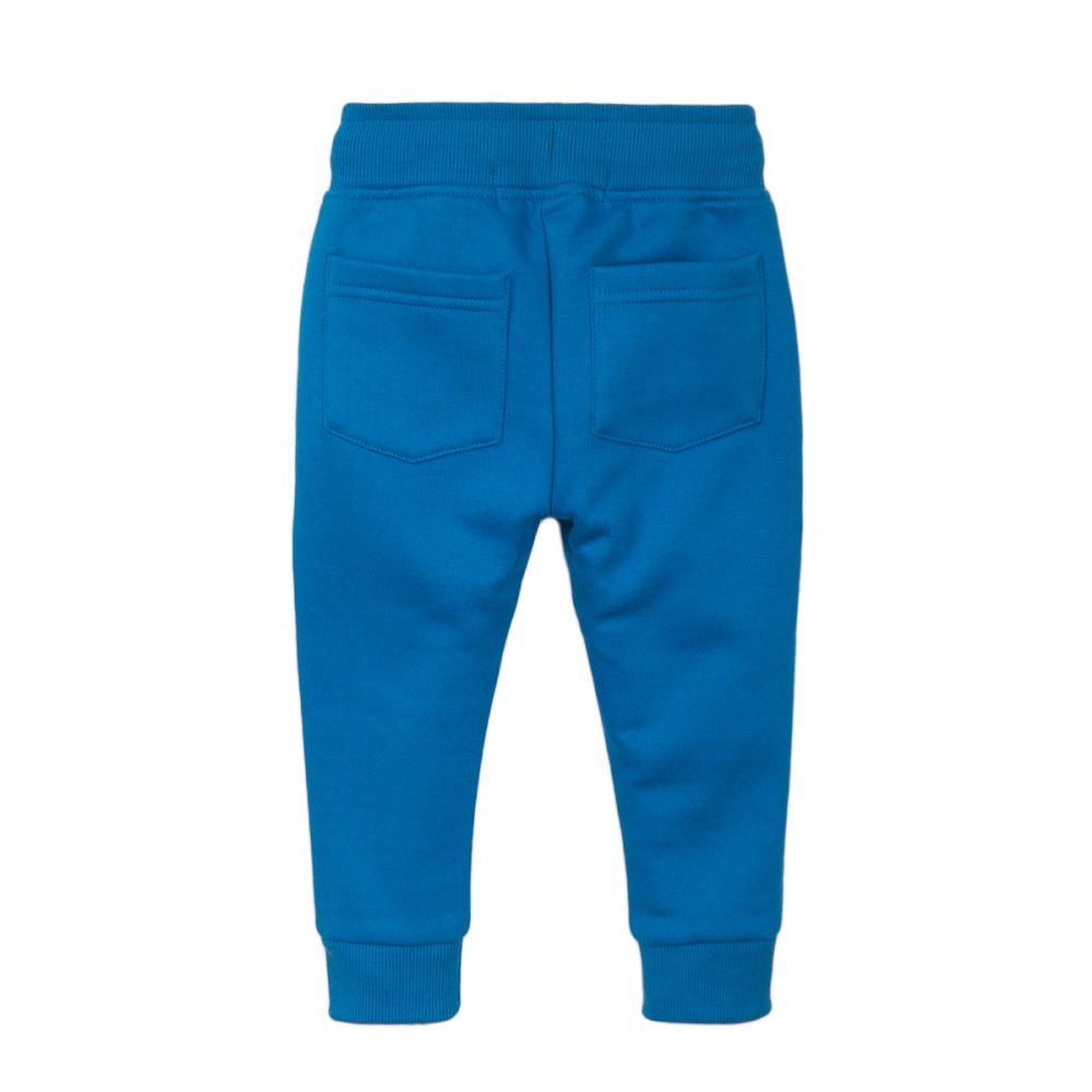 Pantaloni sport cu snur albastru Minoti 3Todjpant