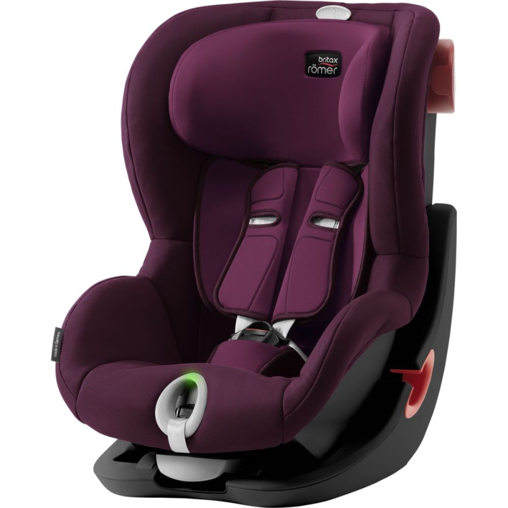 Scaun auto Britax Romer, King II LS Black Series King II, Rosu