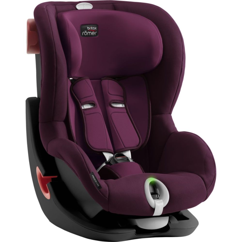 Scaun auto Britax Romer, King II LS Black Series King II, Rosu