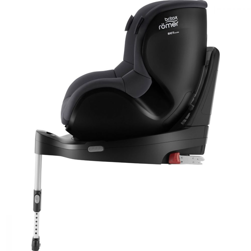 Scaun auto Britax Romer, Isofix Dualfix Isense cu baza flexibila, Gri