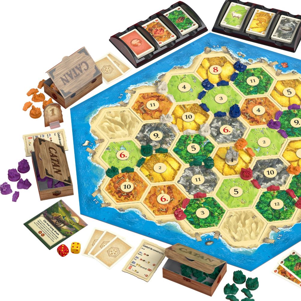 Jocul de baza, Extensie 5-6 jucatori, Catan, Editia 2025