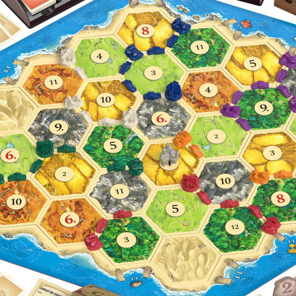 Jocul de baza, Extensie 5-6 jucatori, Catan, Editia 2025