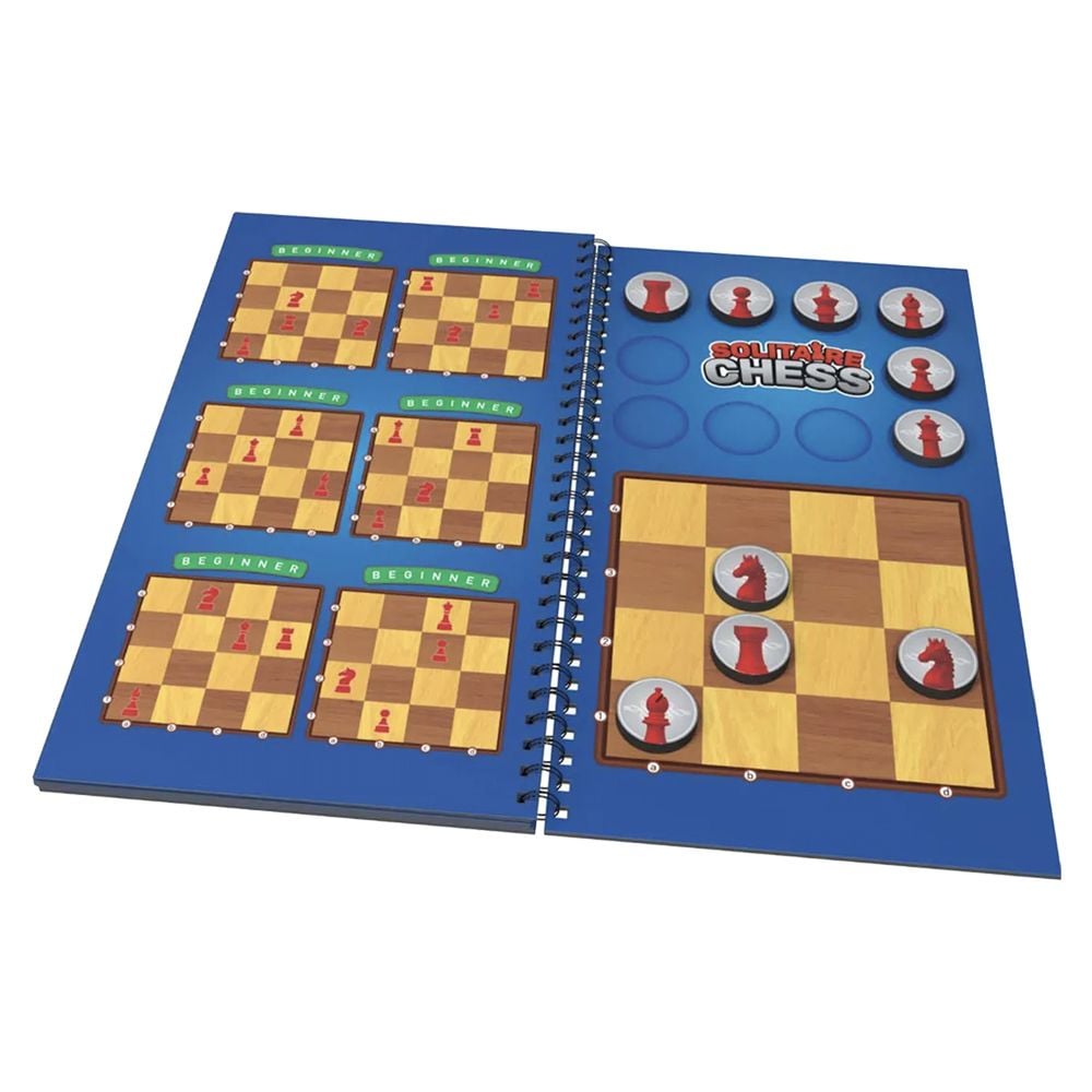 Joc de logica magnetic, Think Fun, Solitaire Chess, Lb. romana