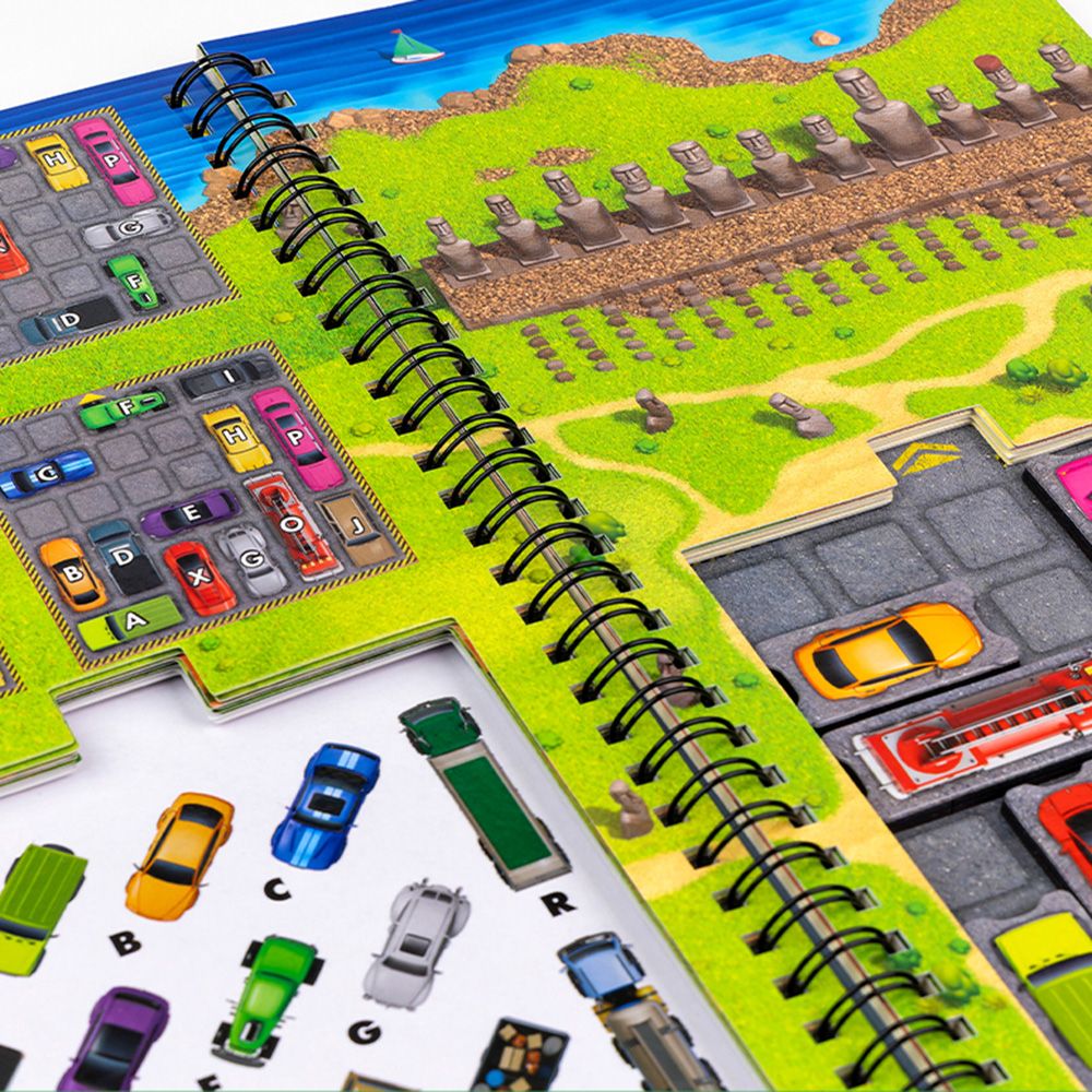 Joc de logica magnetic, Think Fun, Rush Hour World Tour, Lb