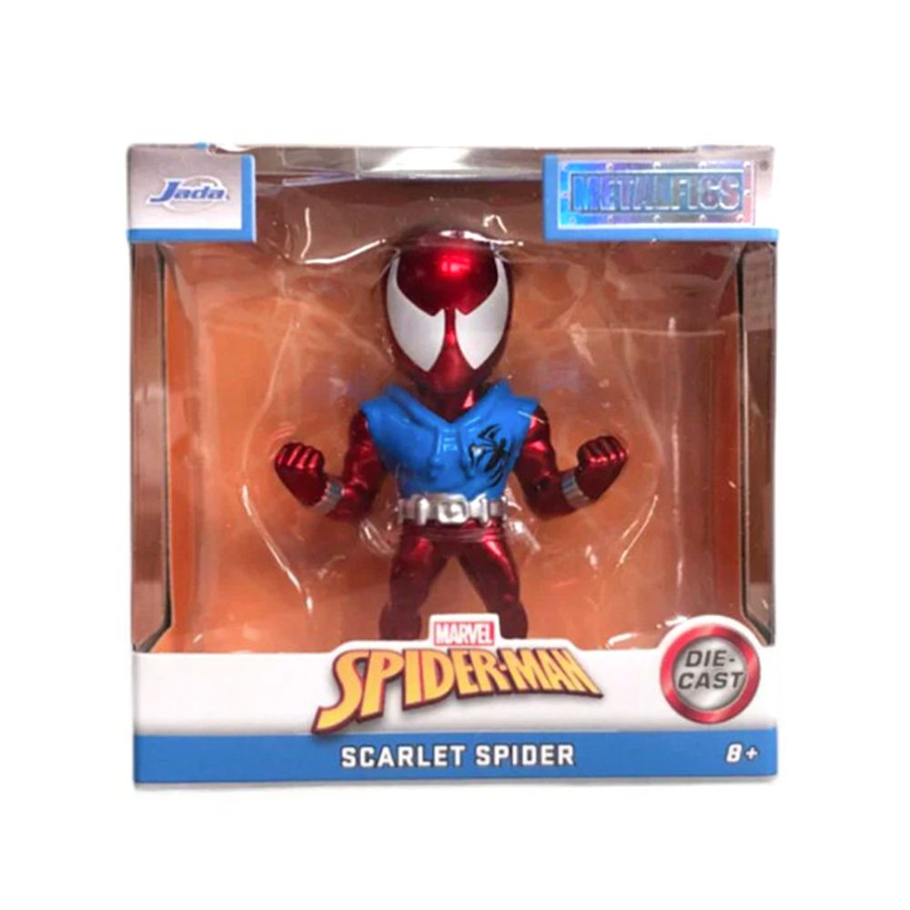 Figurina metalica, Jada, Marvel Scarlet Spider, 6 cm